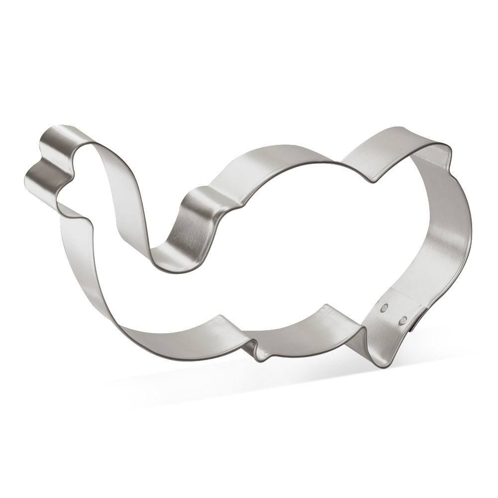 Circus Elephant Face Stainless Steel Cookie Cutter 5 in S1577