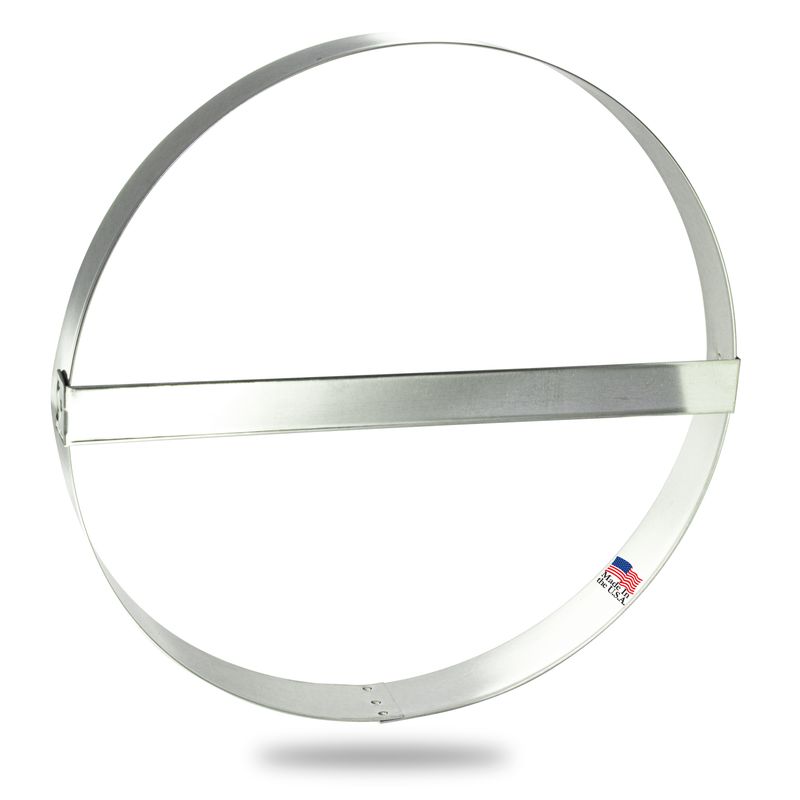 Extra Large Round Circle With Brace Stainless Steel Cookie Cutter 10 in S1222
