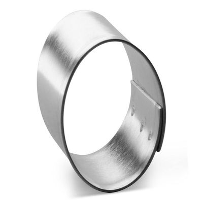 Oval Stainless Steel Cookie Cutter 1 in S1500