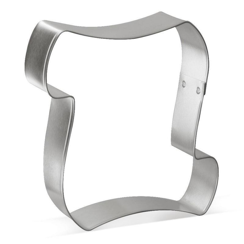Scroll - Letter Stainless Steel Cookie Cutter 4 in S1570 Scroll - Letter Stainless Steel Cookie Cutter 4 in S1570