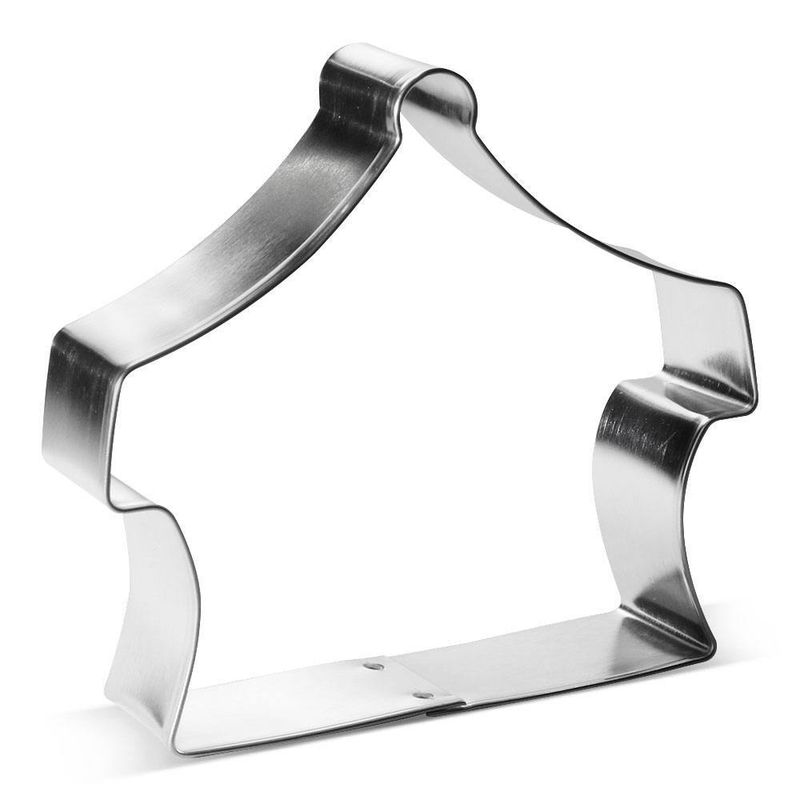 Circus Tent Stainless Steel Cookie Cutter 3.5 in S1585