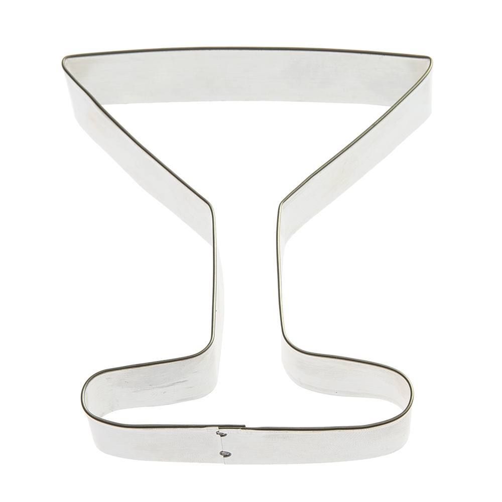 Martini Glass Stainless Steel Cookie Cutter 4.25 in S1474