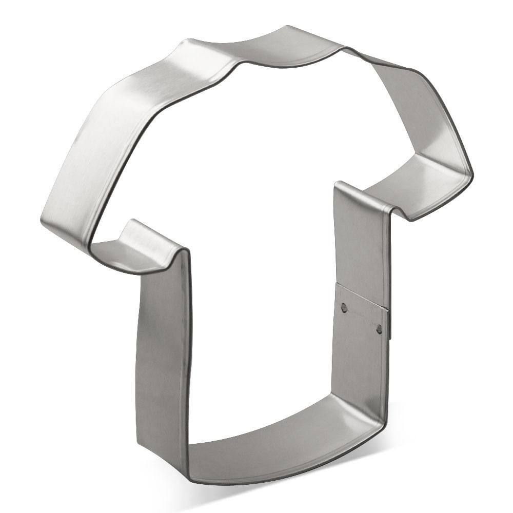 Sports Jersey / T Shirt / Medical Scrub Stainless Steel Cookie Cutter 4 in S1552