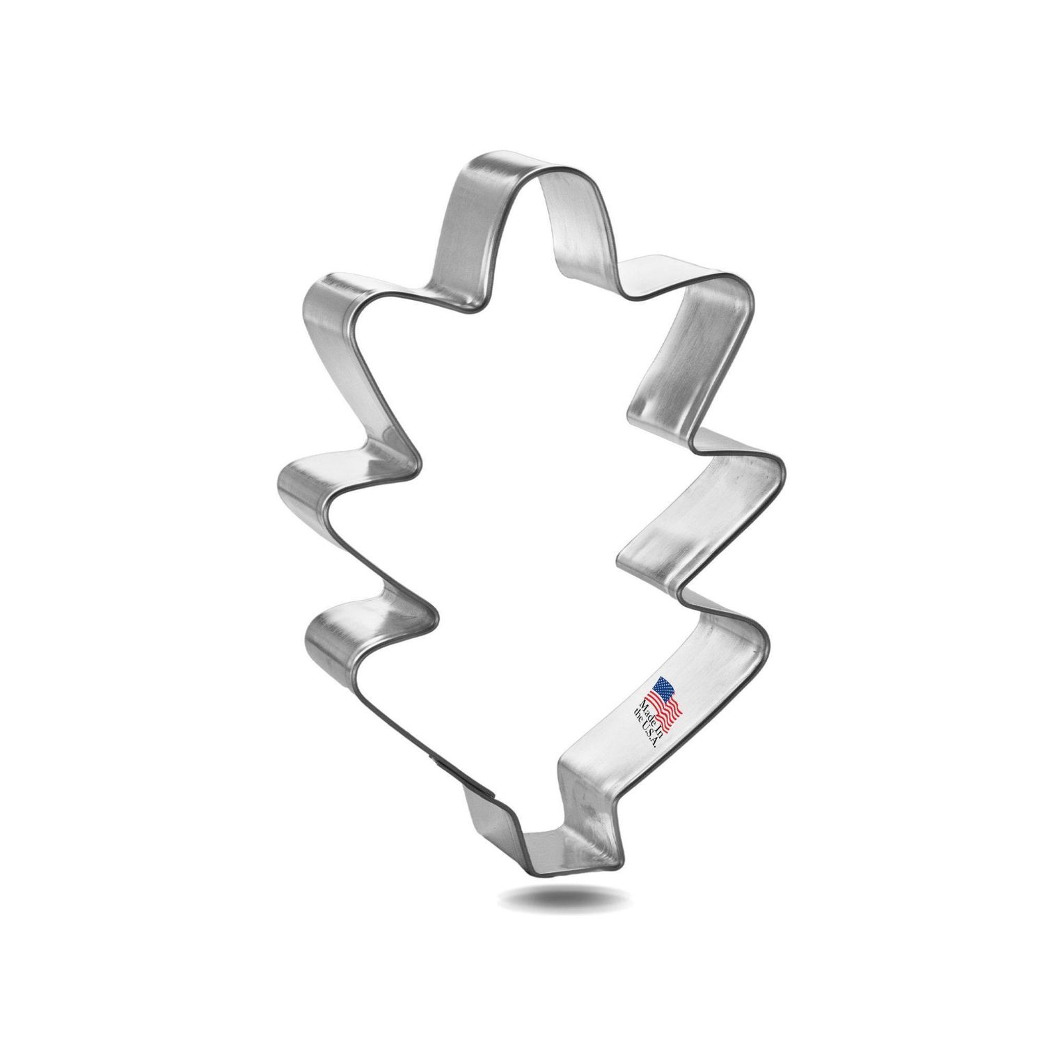 Oak Leaf Stainless Steel Cookie Cutter 3.75 in S1170