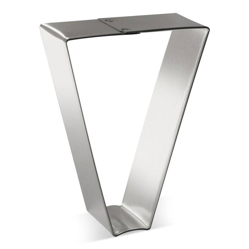 Trapezoid cookie cutter