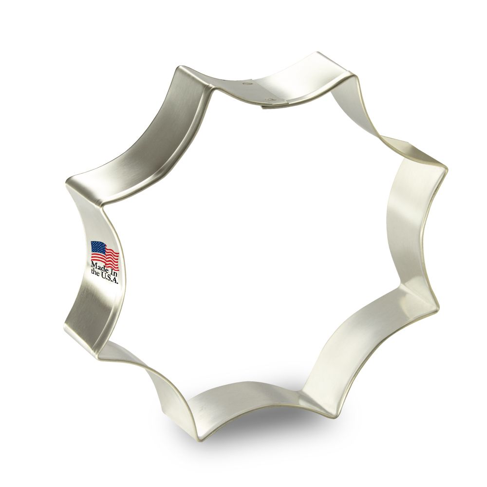 Spider Web Stainless Steel Cookie Cutter 4.5 in S1662