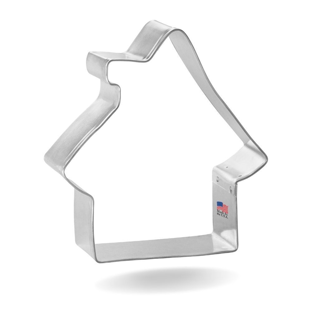 Gingerbread House Stainless Steel Cookie Cutter 3.5 in S1027