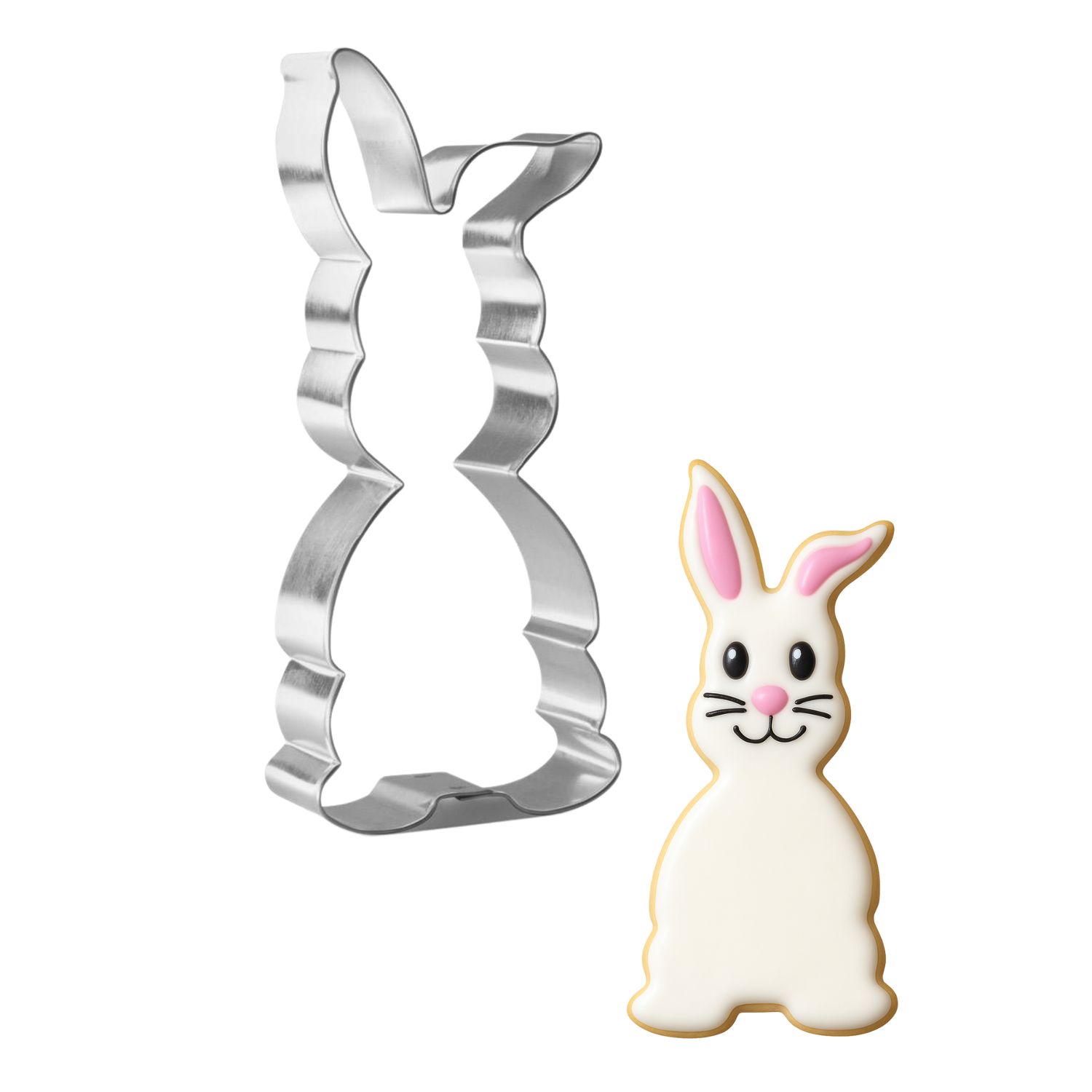Chocolate Easter Bunny Stainless Steel Cookie Cutter 5 in S1427