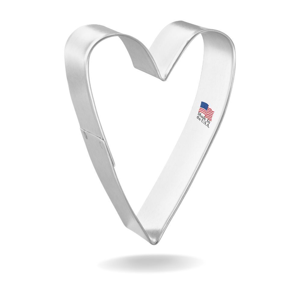 Heart Primitive Stainless Steel Cookie Cutter 3 in S1301