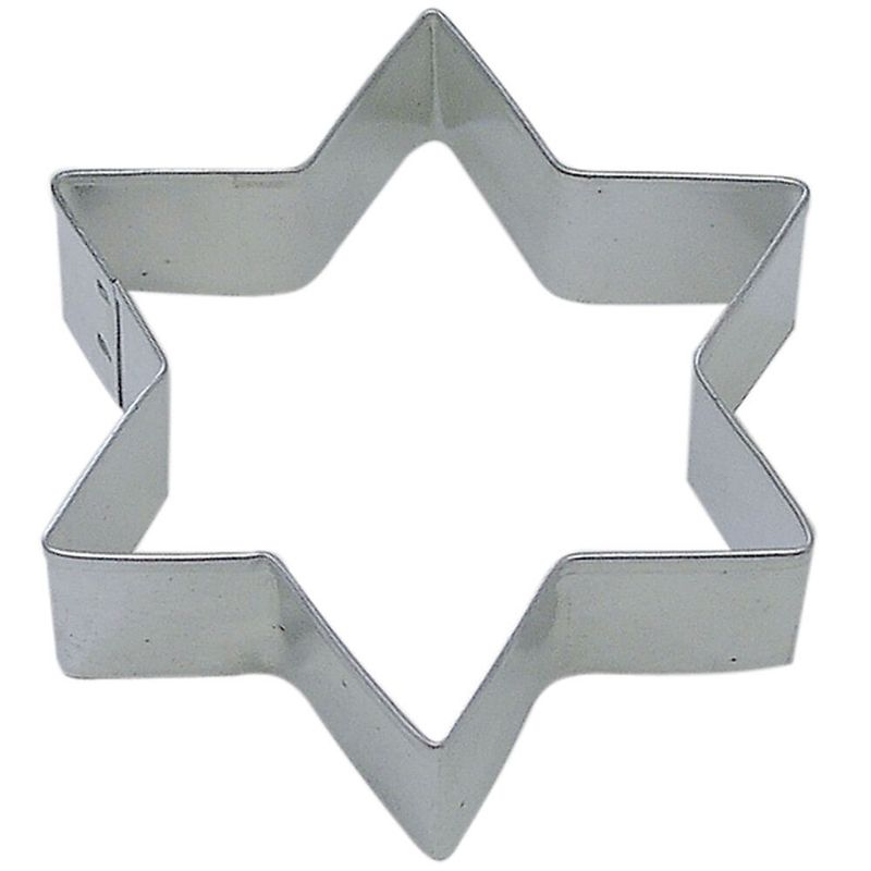 Star Six Point Stainless Steel Cookie Cutter 3.5 in S302