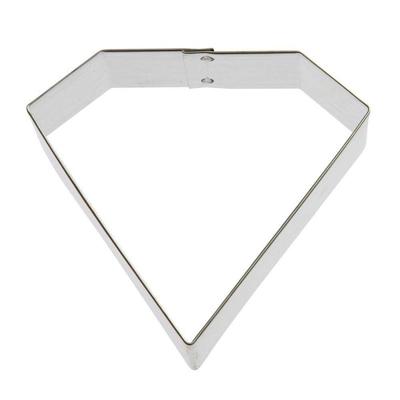 Gem diamond cookie cutter, bridal shower baking accessory