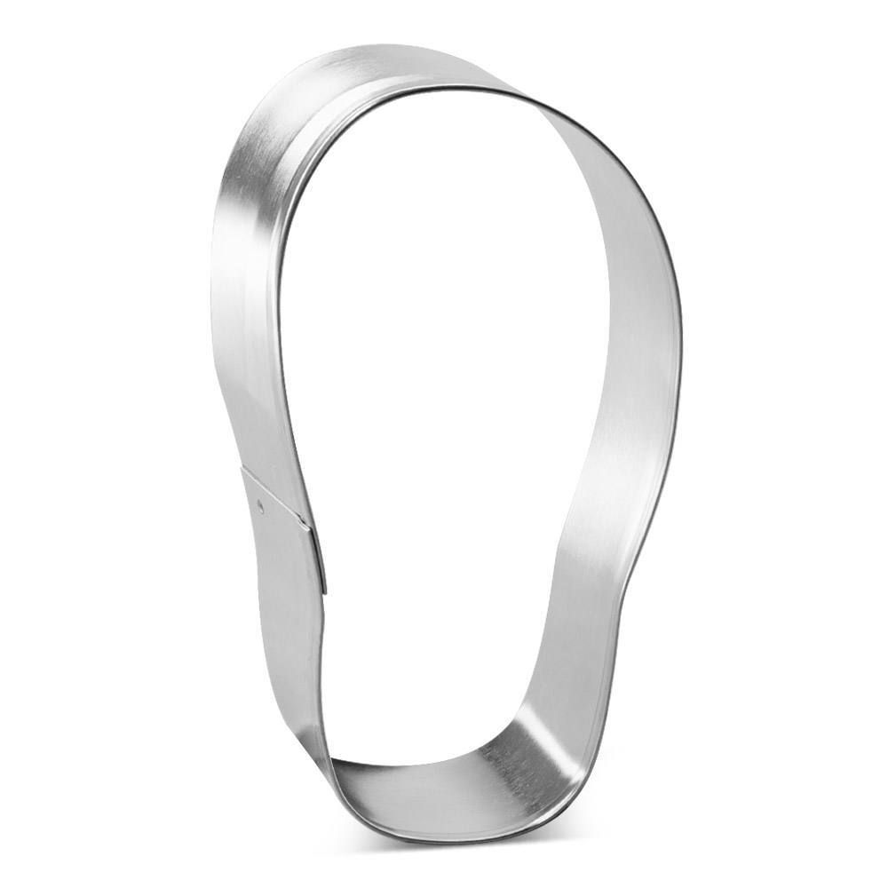 Flip Flop Stainless Steel Cookie Cutter 4 in S1712