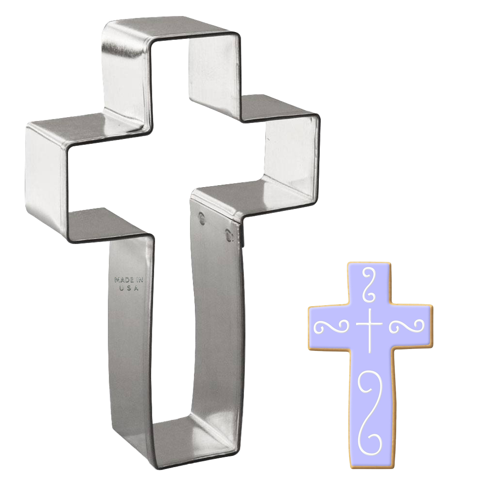 Cross Stainless Steel Cookie Cutter 3.75 in S22