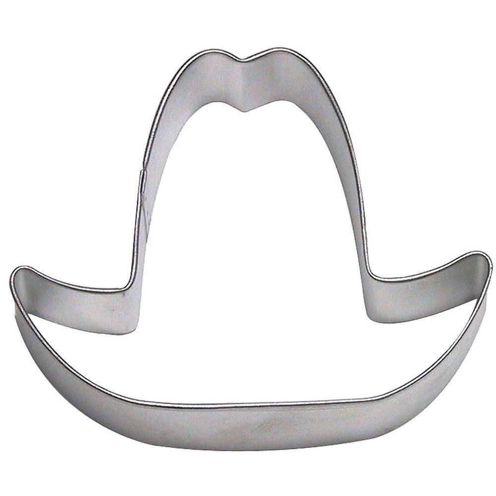 Cowboy Hat Stainless Steel Cookie Cutter 3.5 in S1294