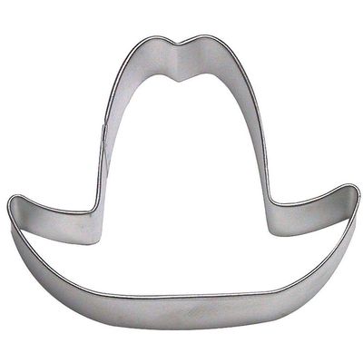 Cowboy Hat Stainless Steel Cookie Cutter 3.5 in S1294 Cowboy Hat Stainless Steel Cookie Cutter 3.5 in S1294