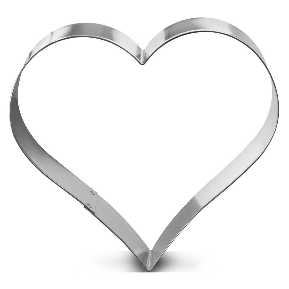 Heart Stainless Steel Cookie Cutter 5.5 in S1893