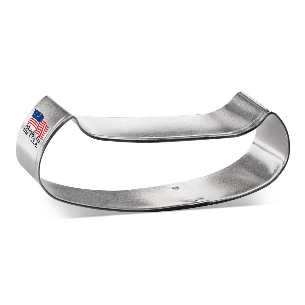 Canoe Stainless Steel Cookie Cutter 4 in S1299F