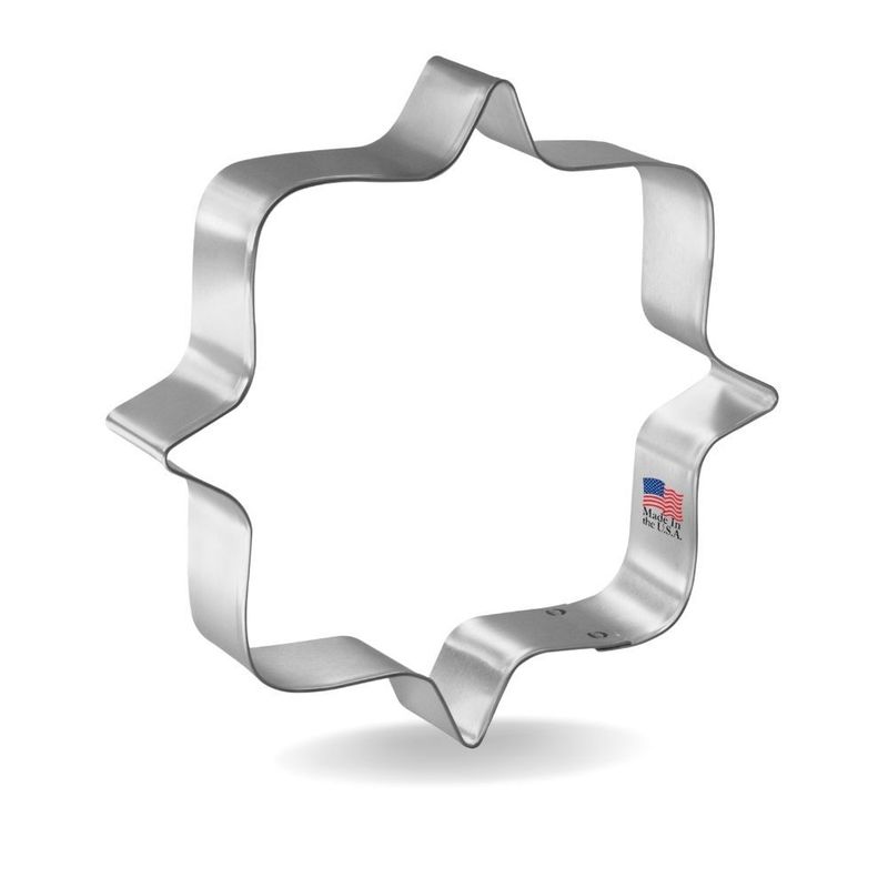 Square Plaque Stainless Steel Cookie Cutter 4.75 in S1276