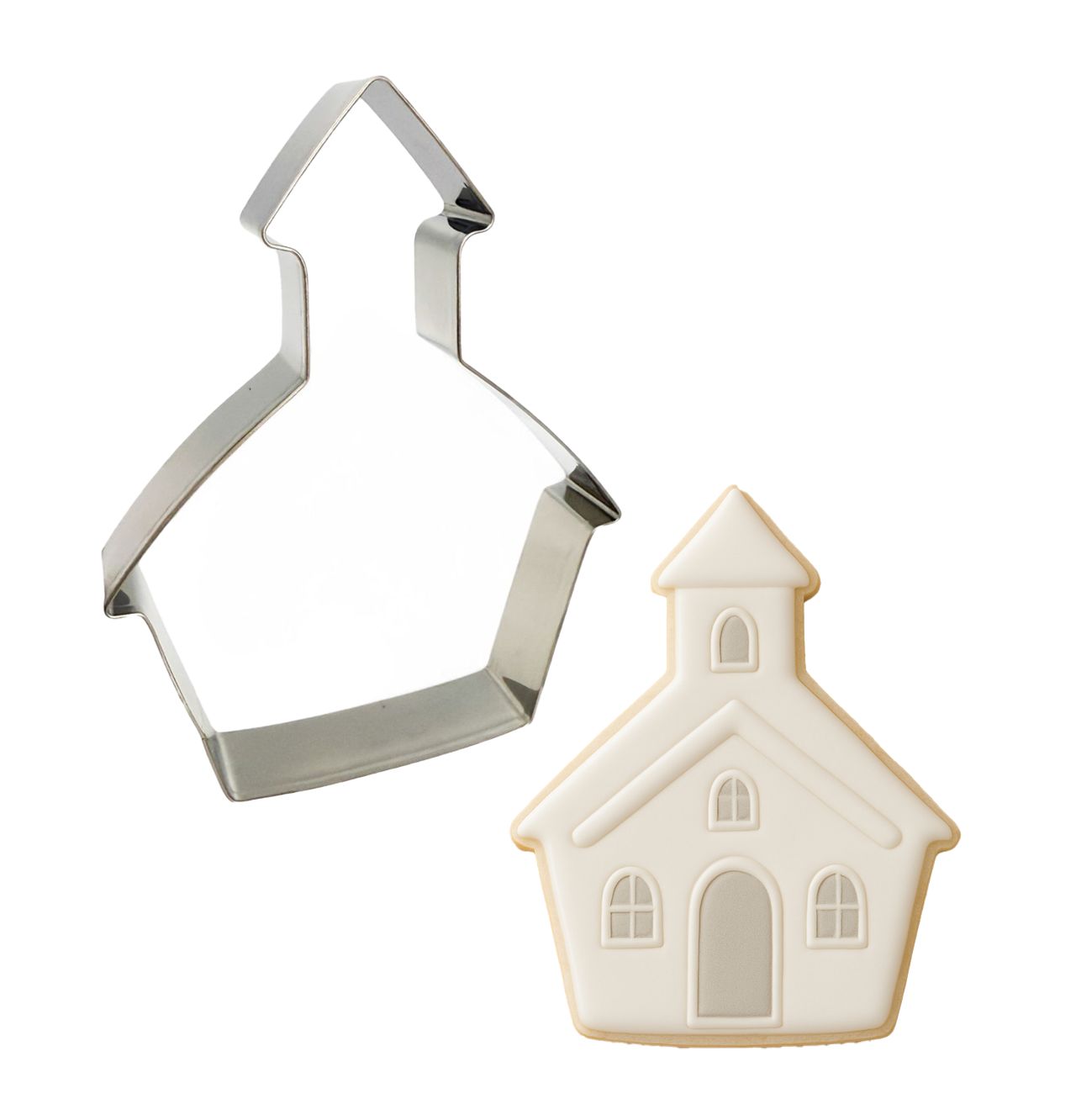 Church 5" Metal Stainless Steel Cookie Cutter S1757