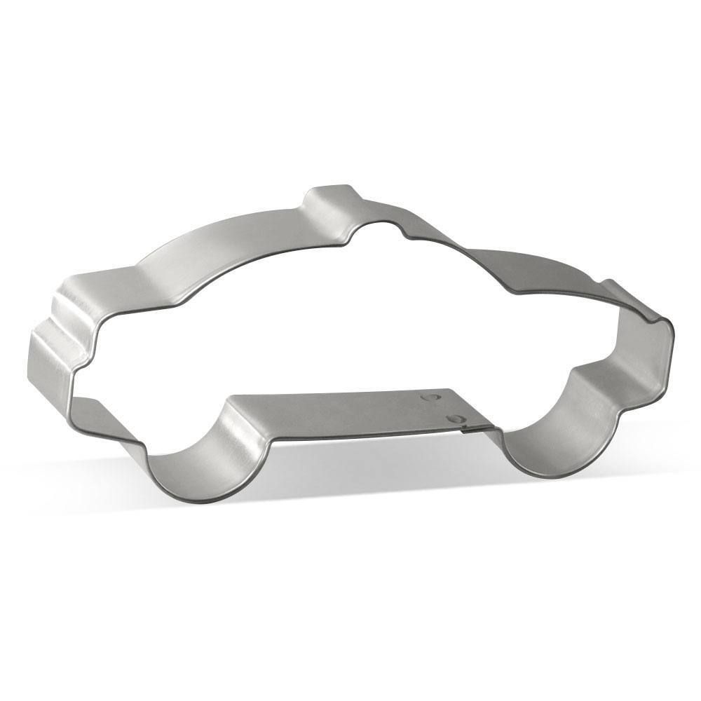 Police Car Stainless Steel Cookie Cutter 4 in S1588