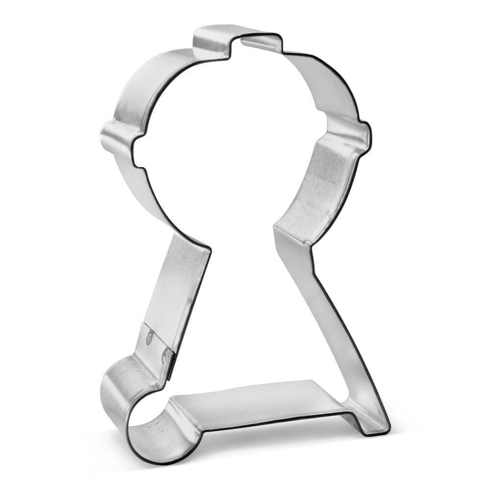 Charcoal Grill Stainless Steel Cookie Cutter 3.5 In. S1732