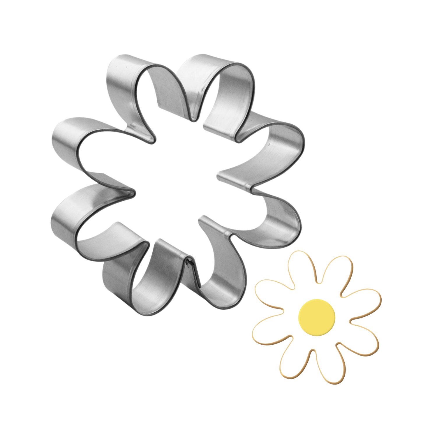 Daisy Stainless Steel Cookie Cutter 3.25 in S19