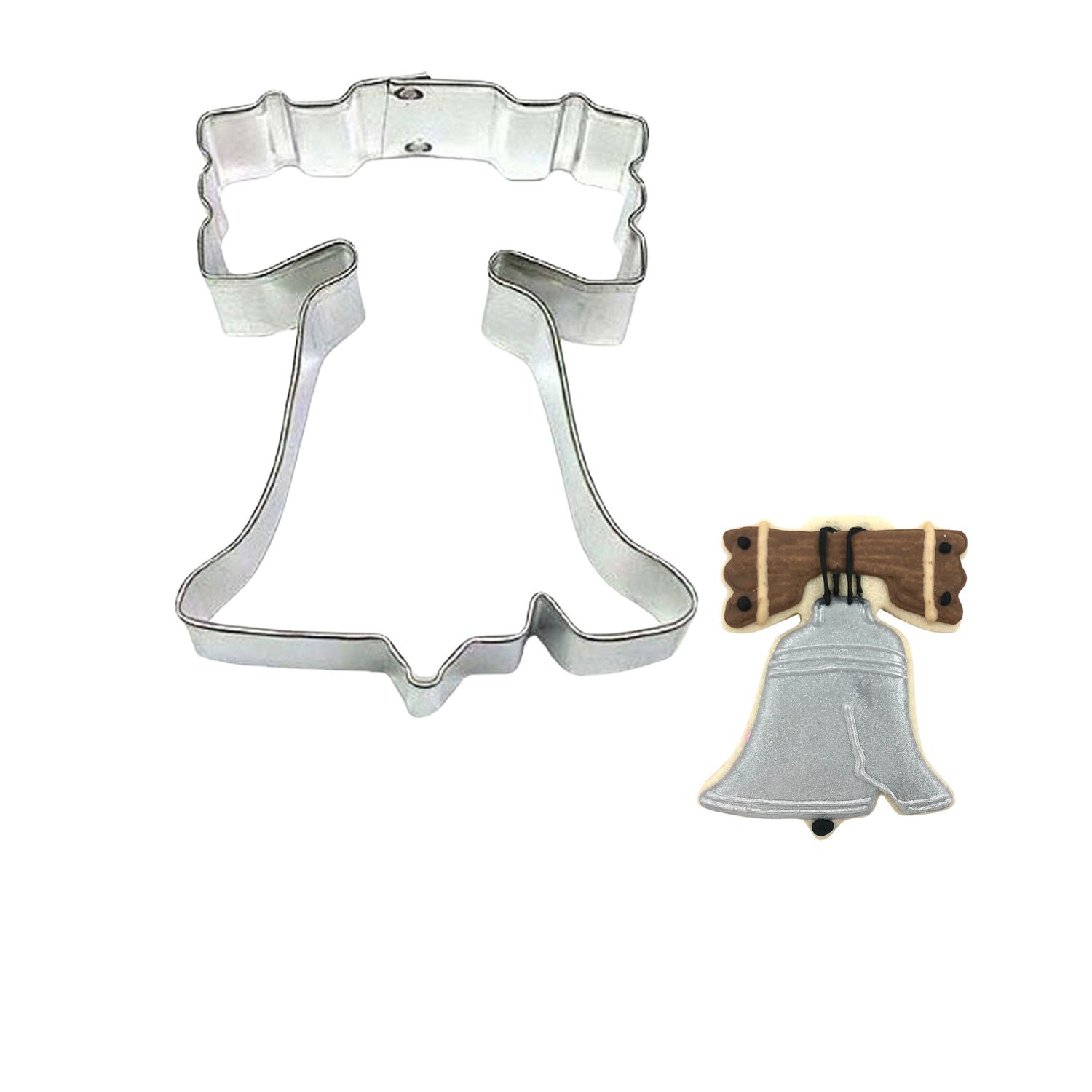 Liberty Bell Stainless Steel Cookie Cutter 3.5 In. S1443