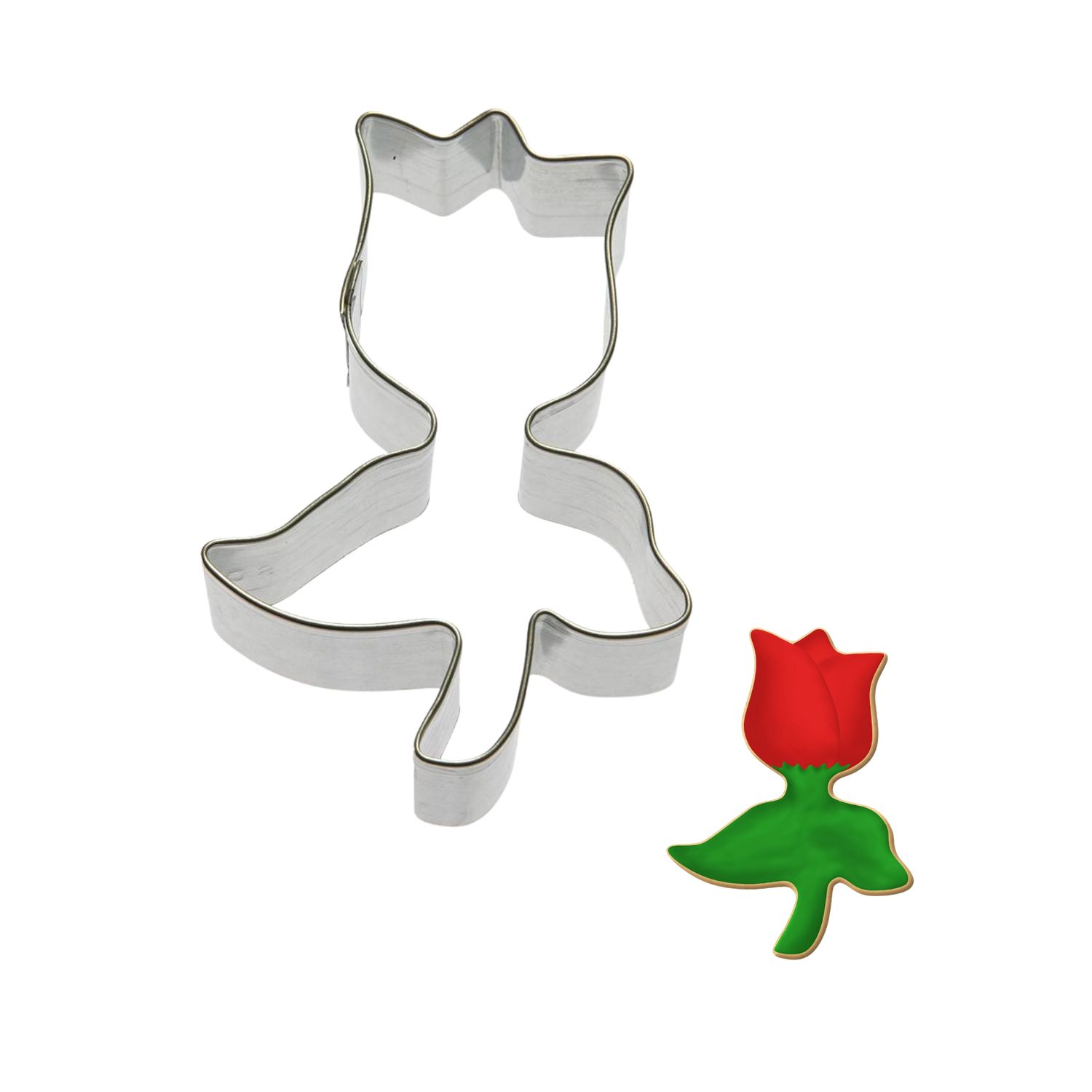 Tulip Stainless Steel Cookie Cutter 3.4 in S41F