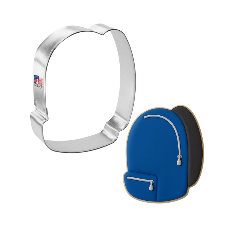 Backpack Stainless Steel Cookie Cutter 4 in S1590 Backpack Stainless Steel Cookie Cutter 4 in S1590