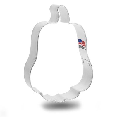 Tall Pumpkin Stainless Steel Cookie Cutter 3.75 in S1471