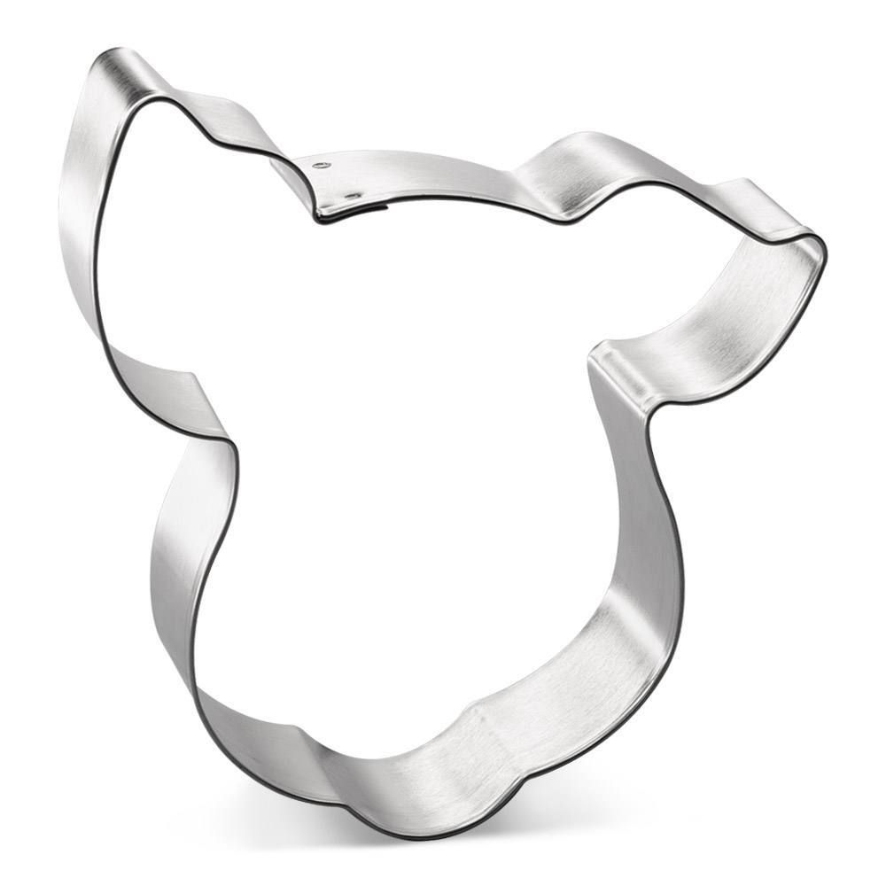 Pig Face Stainless Steel Cookie Cutter 4.25 in S1528
