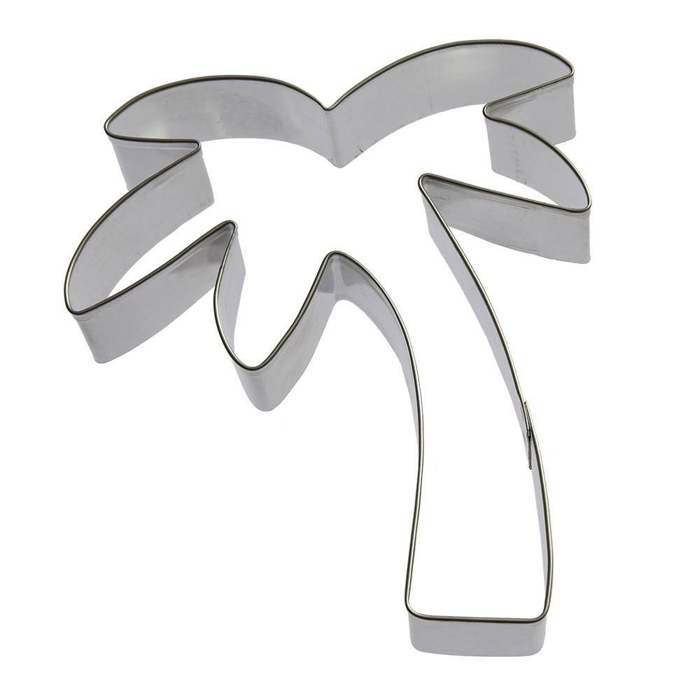Palm Tree Stainless Steel Cookie Cutter 5 in S1451