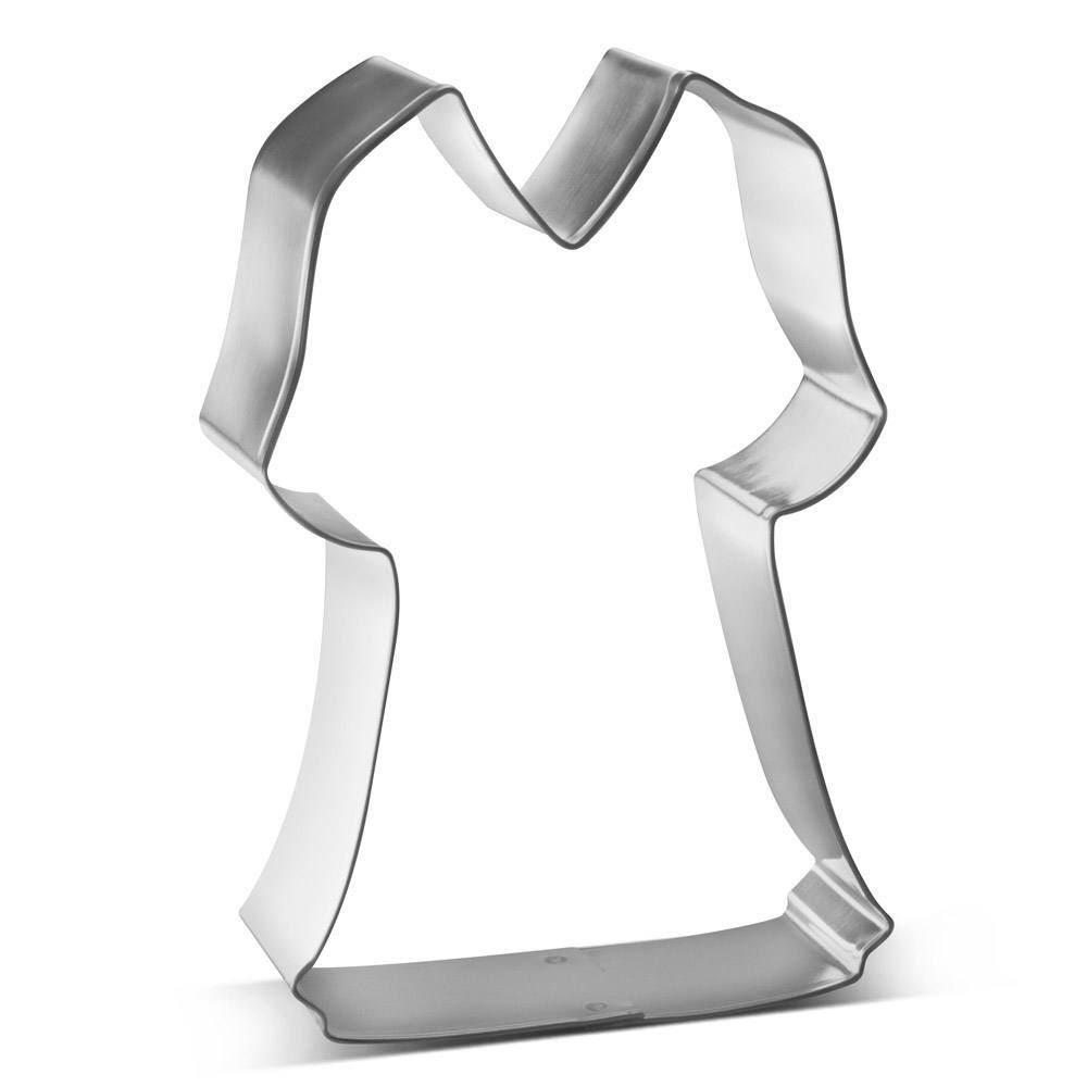 Nurse scrubs cookie cutter, nurse appreciation baking tool