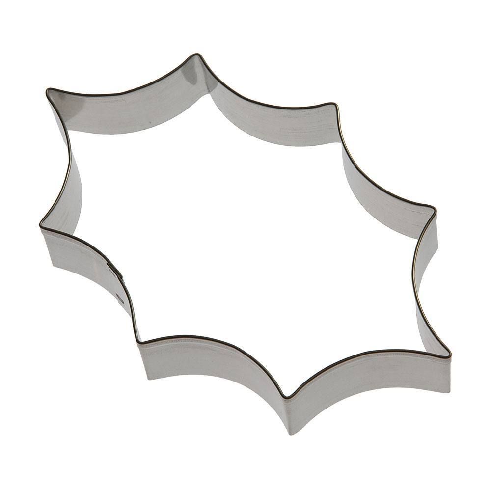 Holly leaf cookie cutter, Christmas cookie cutter, holiday baking tool, festive cookie cutter
