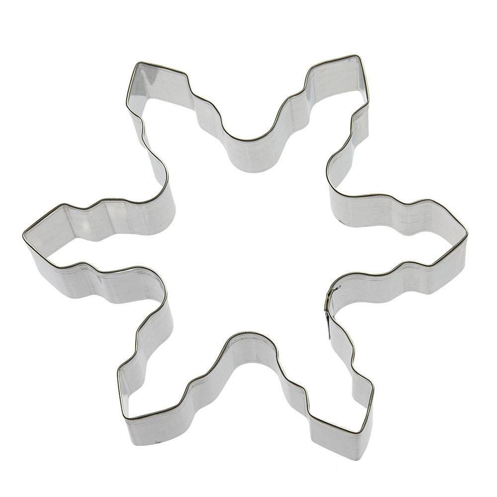 Snowflake Stainless Steel Cookie Cutter 5.25 in S1405
