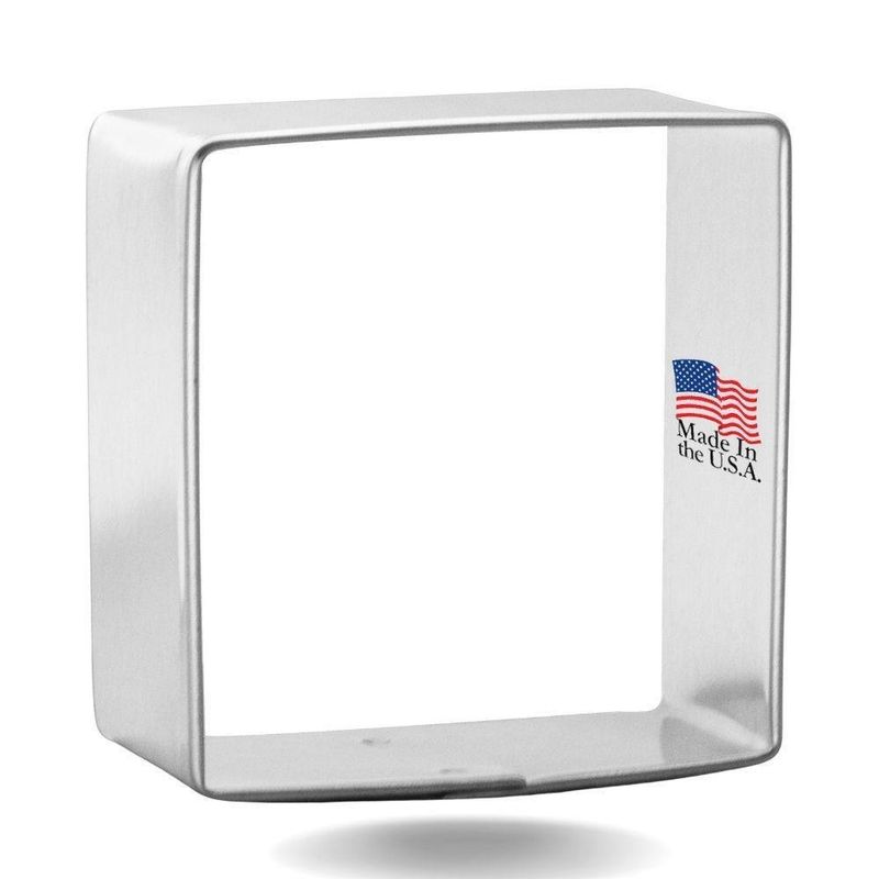 Square cookie cutter, geometric cookie cutter