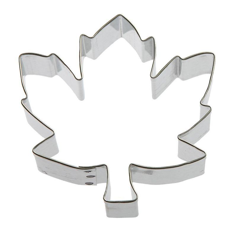 Sugar Maple Leaf Stainless Steel Cookie Cutter 3.5 in S1295 Sugar Maple Leaf Stainless Steel Cookie Cutter 3.5 in S1295