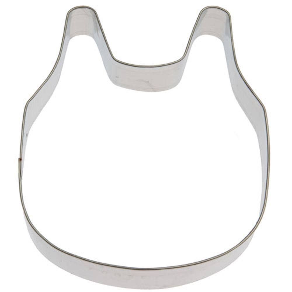 Baby Bib Stainless Steel Cookie Cutter 4 in S1711