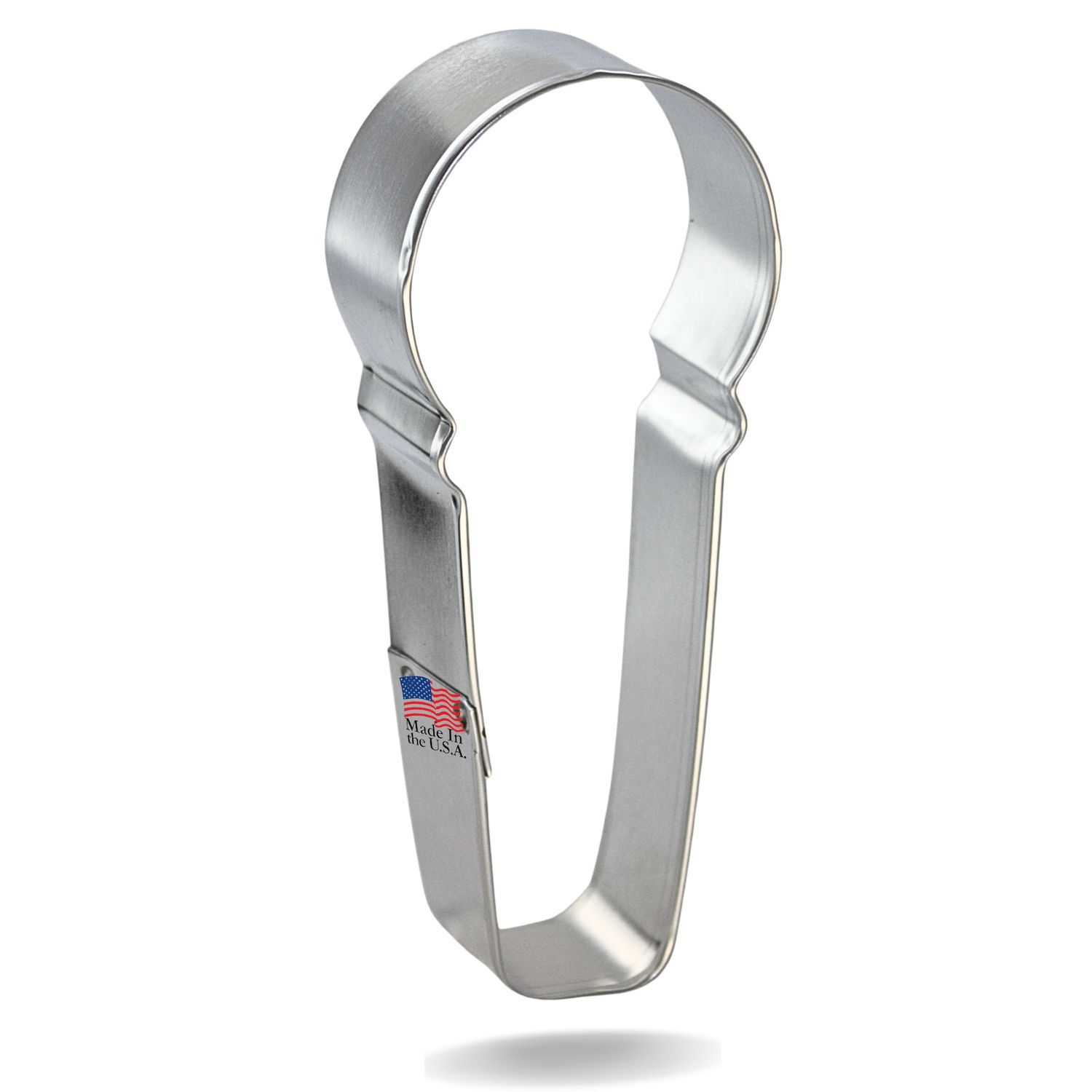 Microphone Stainless Steel Cookie Cutter 4.5" S1018