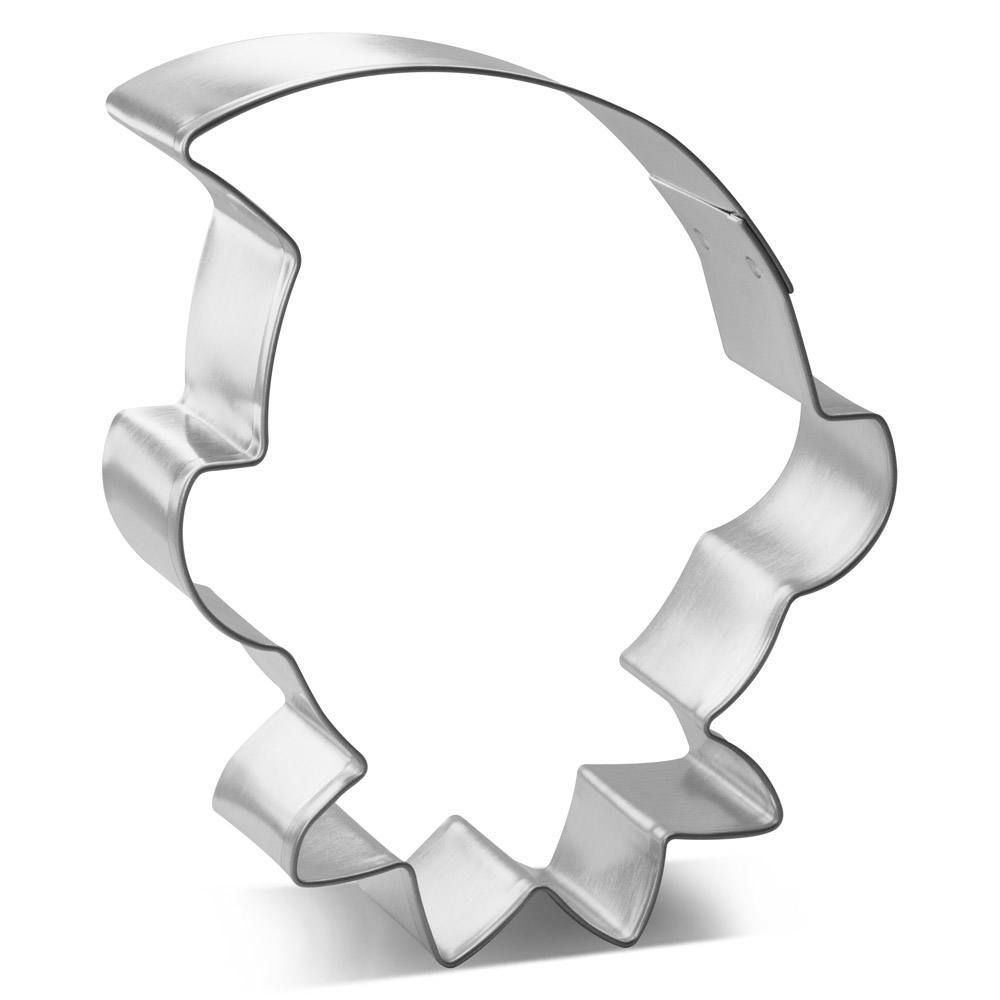 Elf Face Stainless Steel Cookie Cutter 3.75 in S1509
