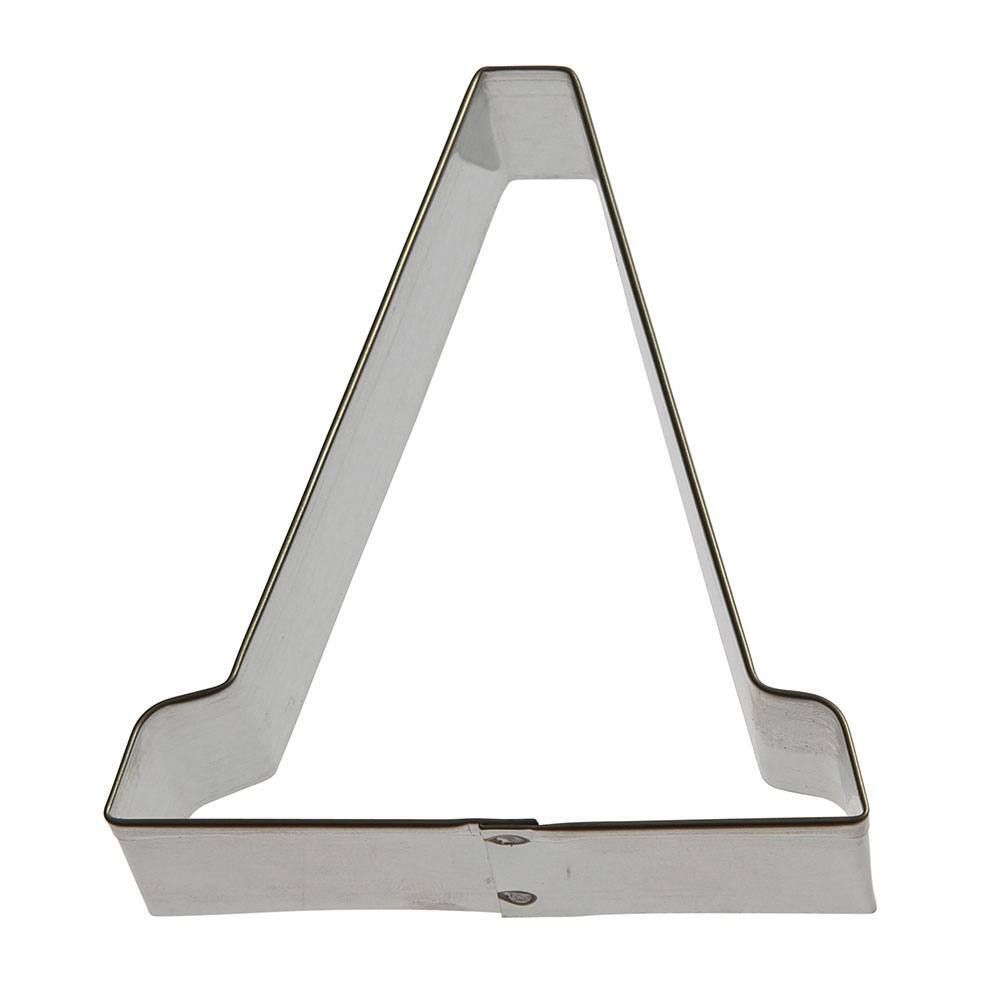 Traffic Cone Stainless Steel Cookie Cutter 3.5 in S1634