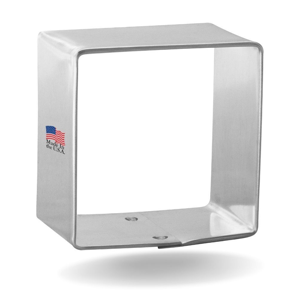 Mini square cookie cutter