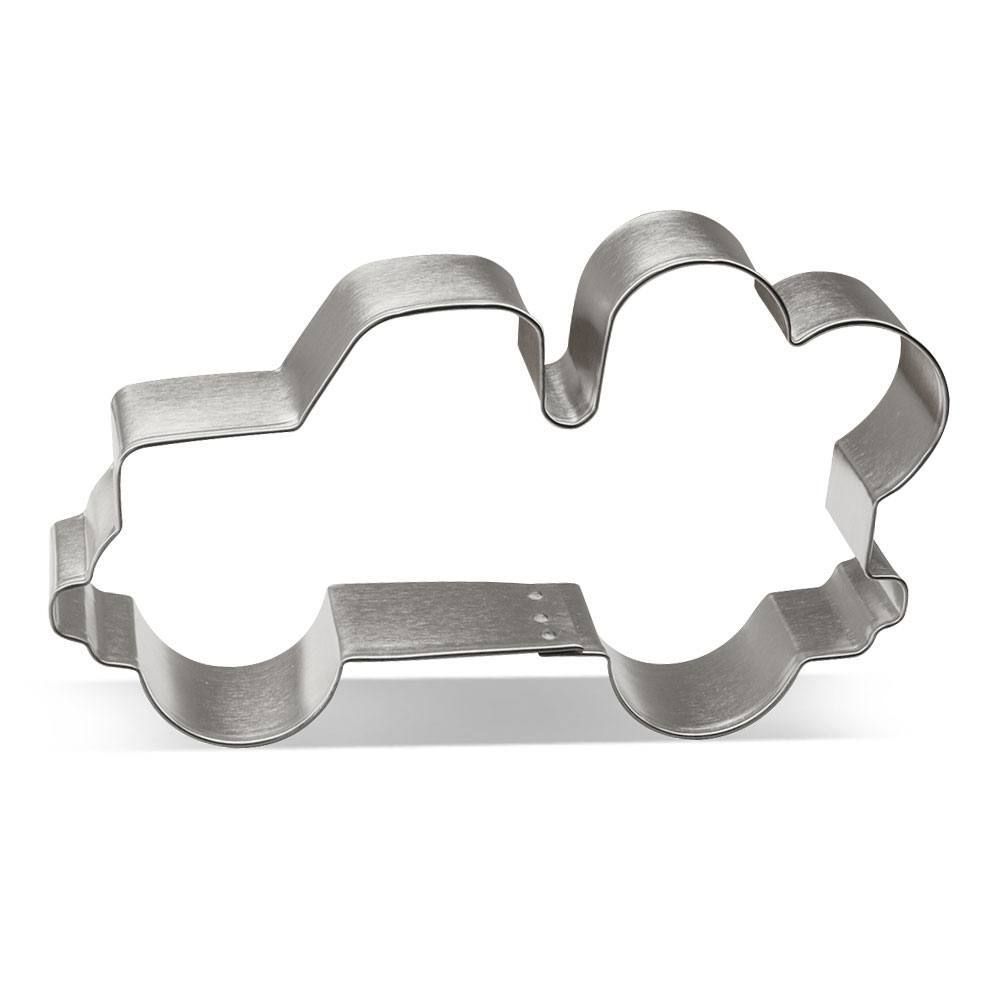 Truck with Heart Stainless Steel Cookie Cutter 5 in S1559