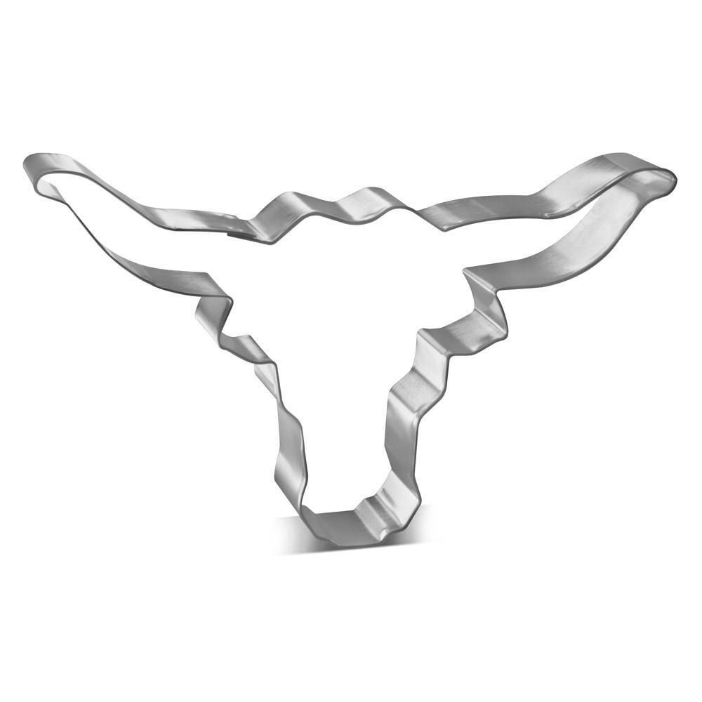 Longhorn Stainless Steel Cookie Cutter 6 in S1220