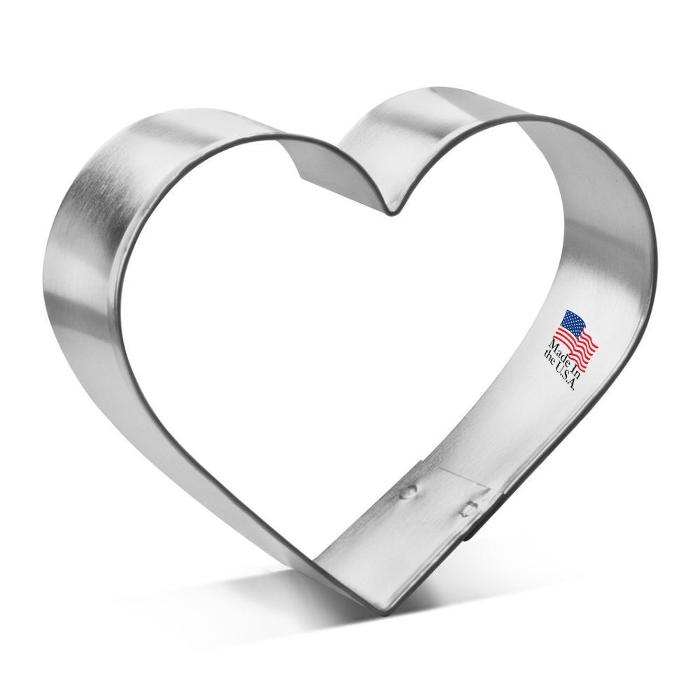 Heart Stainless Steel Cookie Cutter 3 in S953F