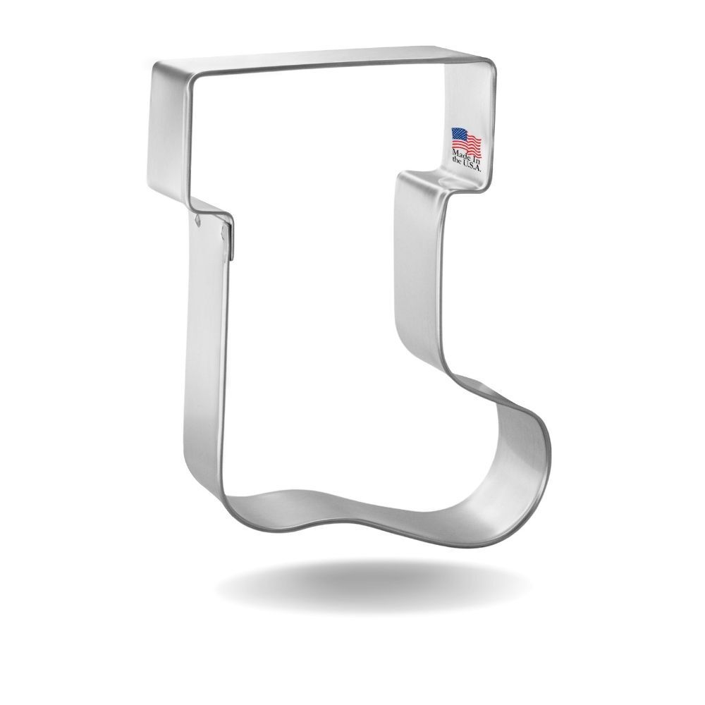 Stocking Stainless Steel Cookie Cutter 3.75 in S1269