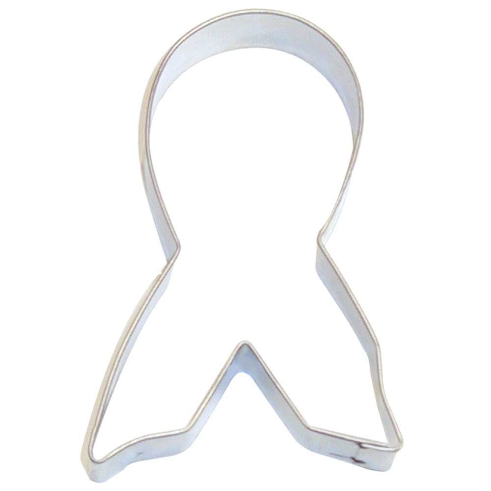 Awareness Ribbon Stainless Steel Cookie Cutter 4 in S1756