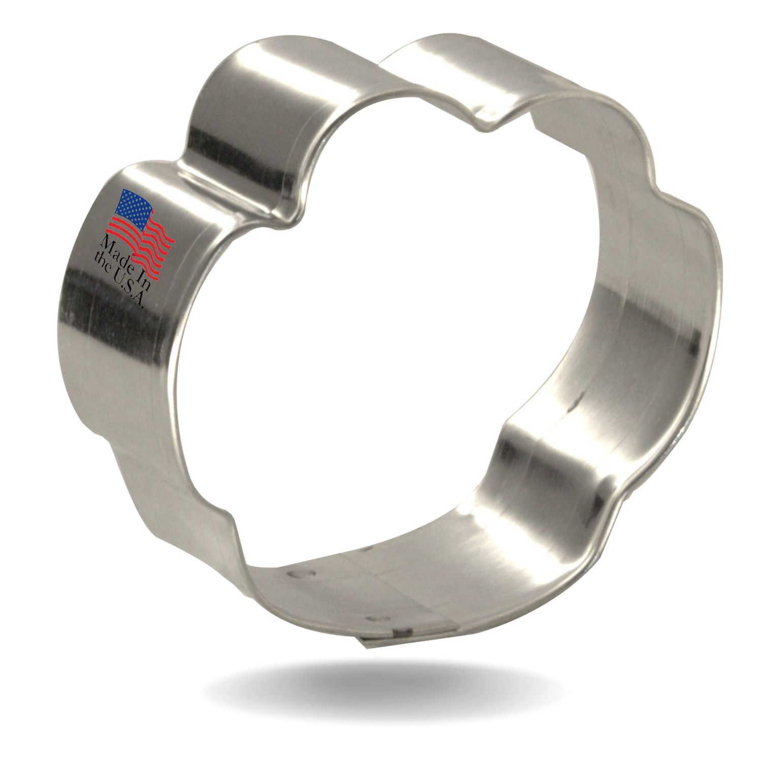 Paw Print Stainless Steel Cookie Cutter 2.25 in S1660