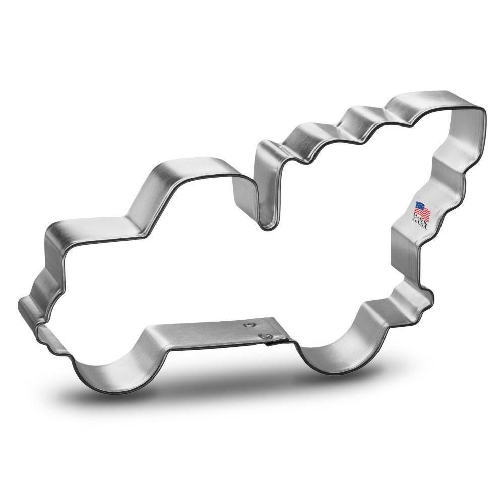 Truck with Tree Stainless Steel Cookie Cutter 5 in S1388