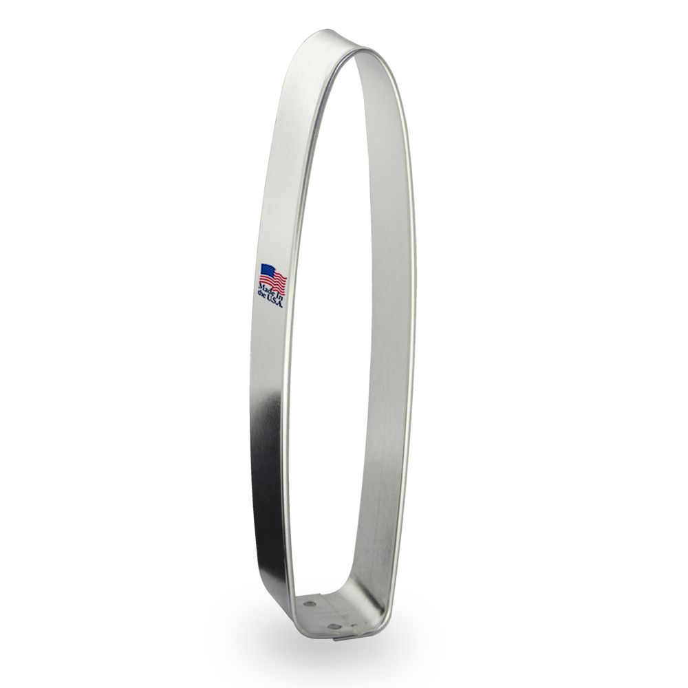 Cigar Stainless Steel Cookie Cutter 4.75 in S1334